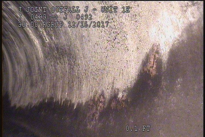 General Observation - WHITE MATERIAL ON PIPE