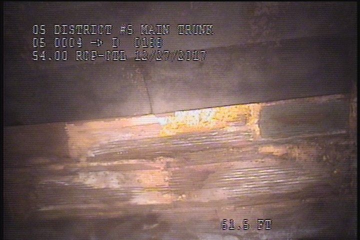 Lining Failure Detached, from 01 to 03 o'clock, within 8 inches of joint: NO - MISSIGN TILES