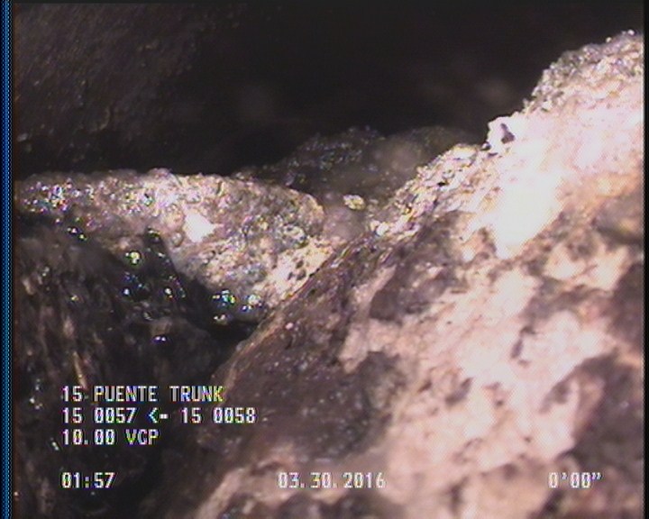 Survey Abandoned - DUE TO ROCKS.
