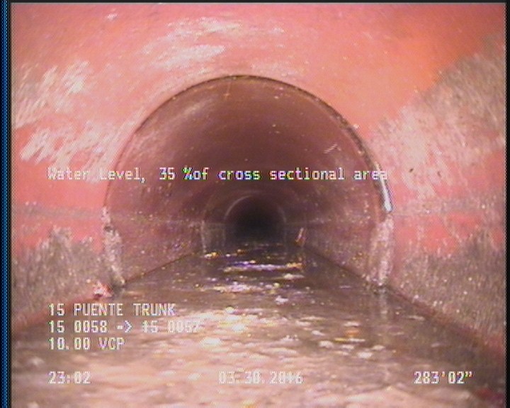 Water Level, 35 %of cross sectional area