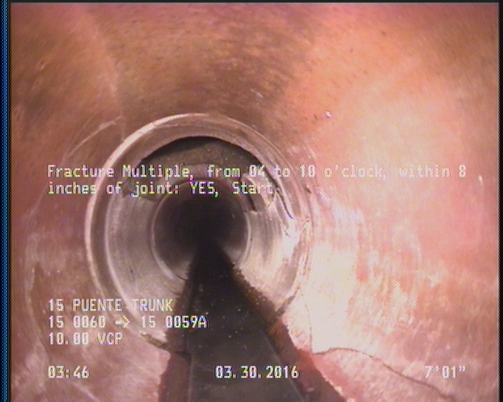 Fracture Multiple, from 04 to 10 o'clock, within 8 inches of joint: YES, Start