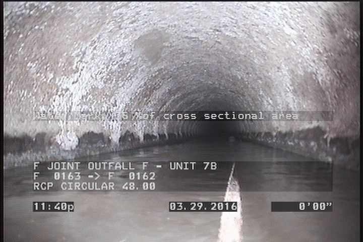 Water Mark, 35 %of cross sectional area