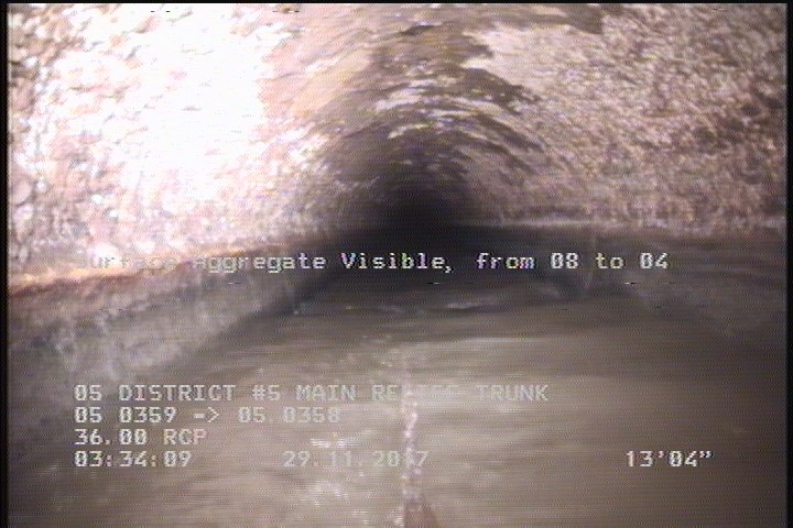 Surface Aggregate Visible, from 08 to 04 o'clock, within 8 inches of joint: NO, Start