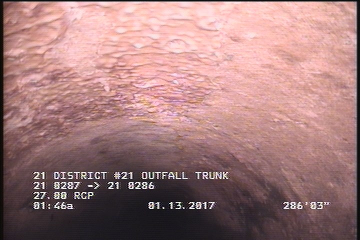 Deposits Settled Other, 15 %of cross sectional area, at 06 o'clock, , within 8 inches of joint: NO, Start