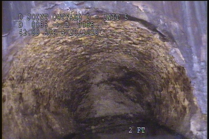 Survey Abandoned - VIEW OF THE DOWNLEG OF THE WEST BARREL