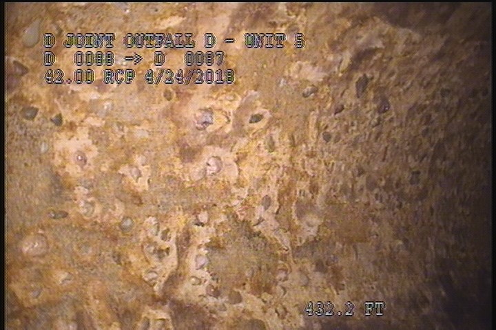 Surface Aggregate Visible, from 11 to 01 o'clock, within 8 inches of joint: YES, Start
