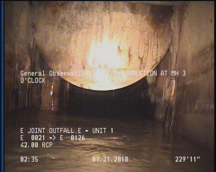 General Observation - ACTIVE CONNECTION AT MH 3 O'CLOCK