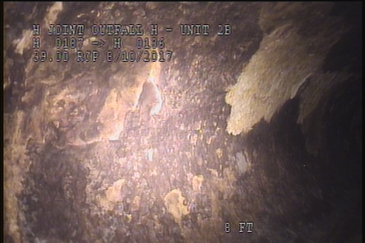 Surface Spalling, from 08 to 04 o'clock, within 8 inches of joint: YES, Start