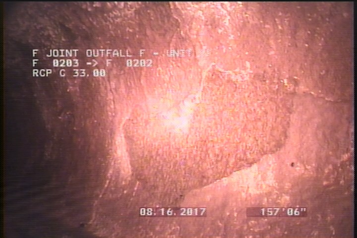 Surface Spalling, from 08 to 04 o'clock, within 8 inches of joint: NO - BLISTERING PEELING CONCRETE