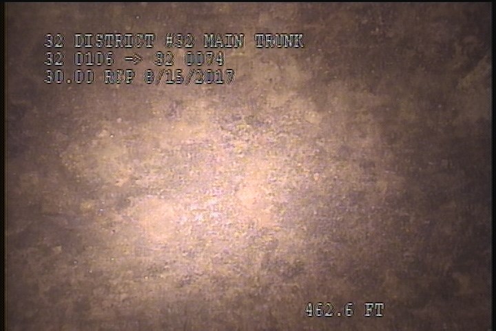 General Observation - END OF POSSIBLE SINKHOLE, 462' D/S
