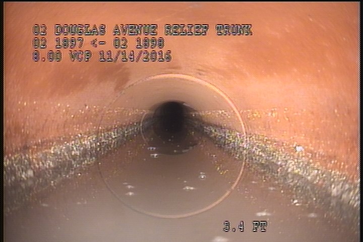 Water Mark, 60 %of cross sectional area