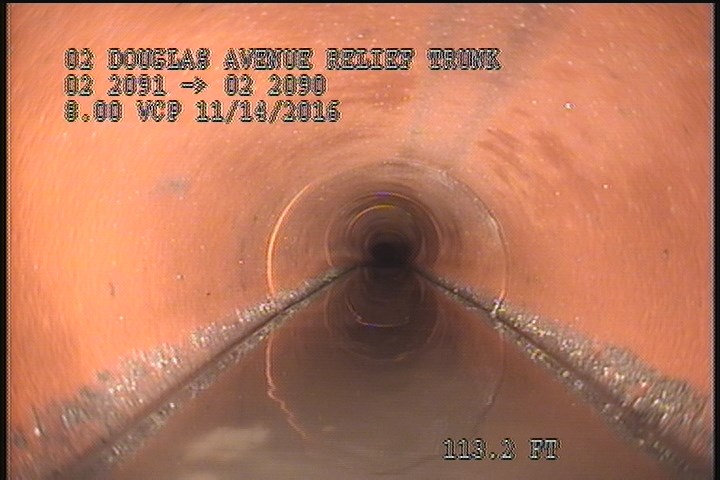 Water Level, Sag in pipe, 20 %of cross sectional area, Start