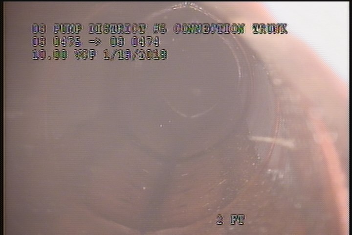 Upstream Manhole, Survey Begins - 2:24 AM