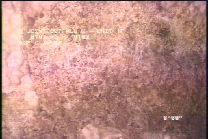 Surface Spalling, from 08 to 04 o'clock, within 8 inches of joint: YES, Start - BLISTERING PEELING CONCRETE