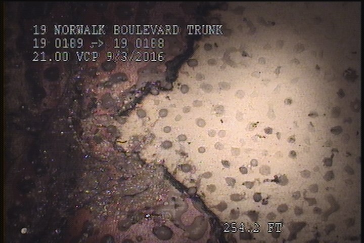Upstream Manhole, Survey Begins - 6:00 AM