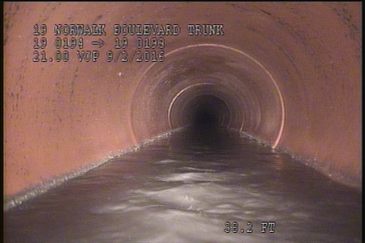 Water Level, 25 %of cross sectional area
