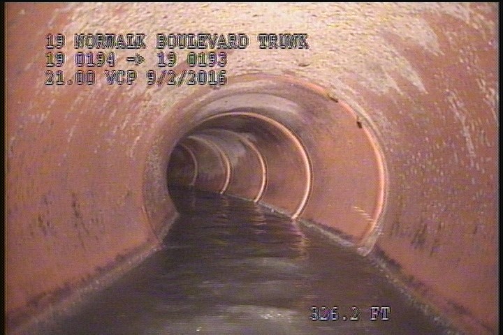 Water Mark, 25 %of cross sectional area