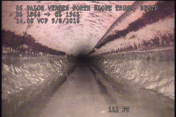Deposits Attached Grease, 5 %of cross sectional area, from 04 to 08 o'clock, , within 8 inches of joint: YES, Start