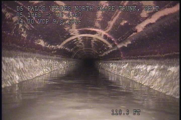 Deposits Attached Grease, 5 %of cross sectional area, from 04 to 08 o'clock, , within 8 inches of joint: YES, Start