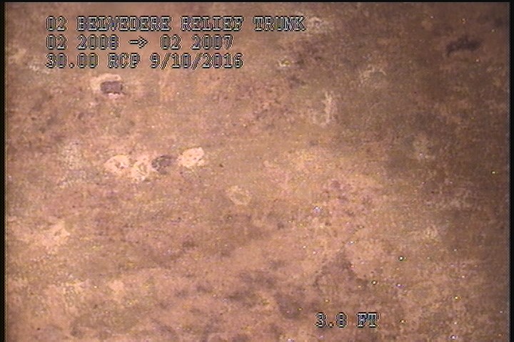 Surface Spalling, from 08 to 04 o'clock, within 8 inches of joint: YES, Start - FLAKING ,BLISTERING LAITANCE COAT