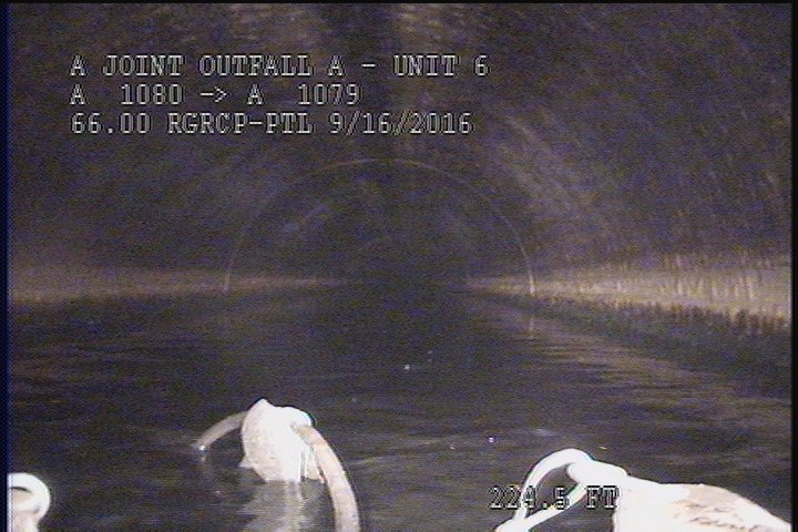 Upstream Manhole, Survey Begins - 8:59 AM