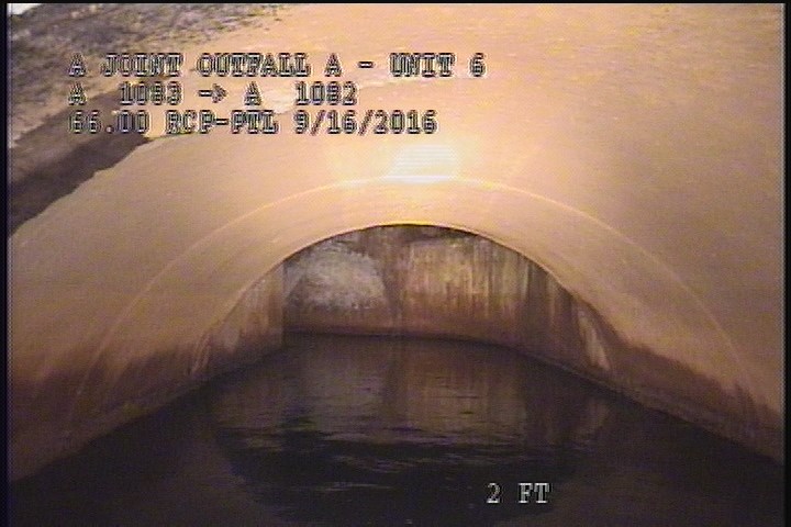 Water Level, 45 %of cross sectional area