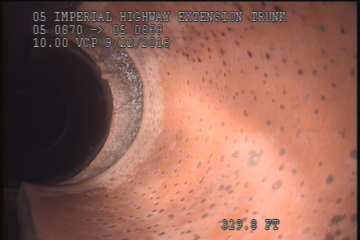 Downstream Manhole, Survey Ends - 2:15AM-MH IS CAPPED