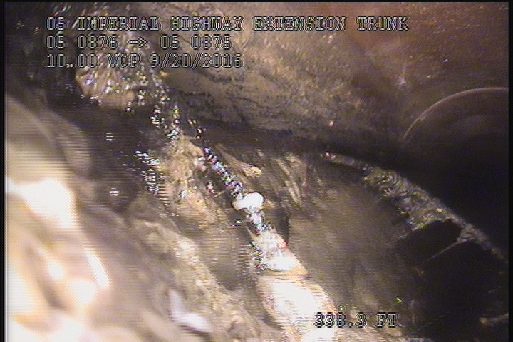 Deposits Settled Other, 20 %of cross sectional area, from 04 to 08 o'clock, , within 8 inches of joint: YES - METAL CABLE-DVD CLIP #2