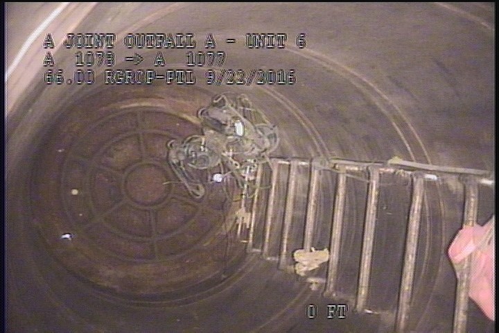 Upstream Manhole, Survey Begins - 10:00 AM, FLOW METER INSIDE THE MH.