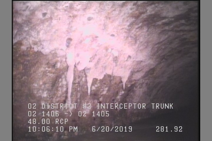 Surface Reinforcement Corroded, from 08 to 04 o'clock, within 8 inches of joint: YES, Start