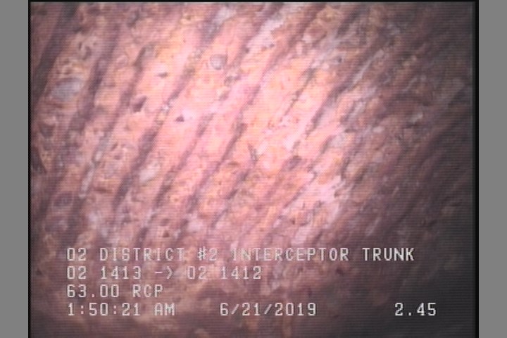 Surface Reinforcement Visible, from 10 to 02 o'clock, within 8 inches of joint: NO