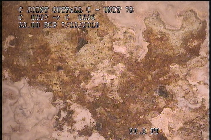 Surface Aggregate Visible, from 12 to 01 o'clock, within 8 inches of joint: NO - SEVERE AGG SPORATIC