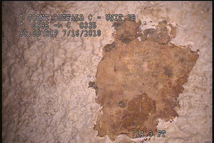 Surface Aggregate Visible, at 12 o'clock, within 8 inches of joint: NO