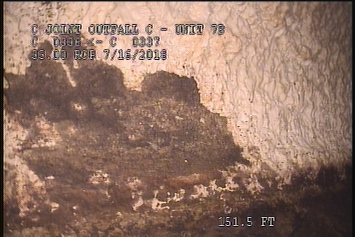 Surface Aggregate Visible, from 09 to 10 o'clock, within 8 inches of joint: NO