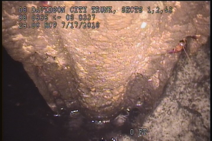 General Observation - STOP LOG GROOVE EAST ON CENTER DIVIDER