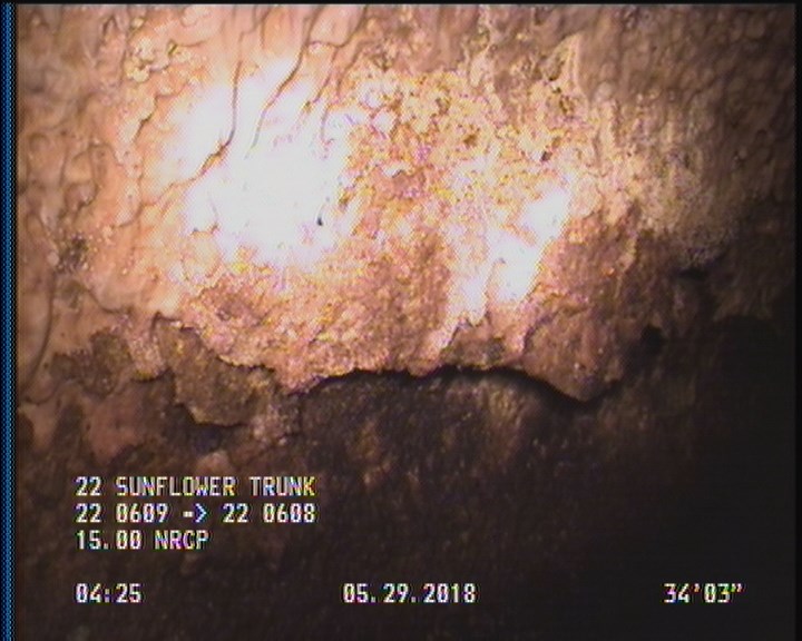 Surface Spalling, from 09 to 03 o'clock, within 8 inches of joint: YES, Start