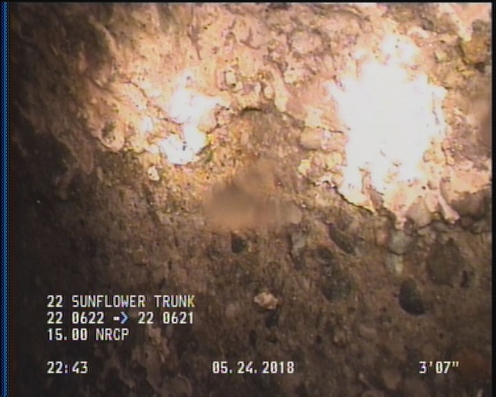 Surface Spalling, from 09 to 03 o'clock, within 8 inches of joint: YES, Start