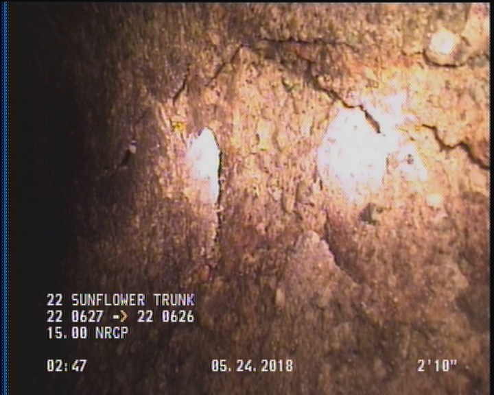 Surface Spalling, from 09 to 03 o'clock, within 8 inches of joint: YES, Start