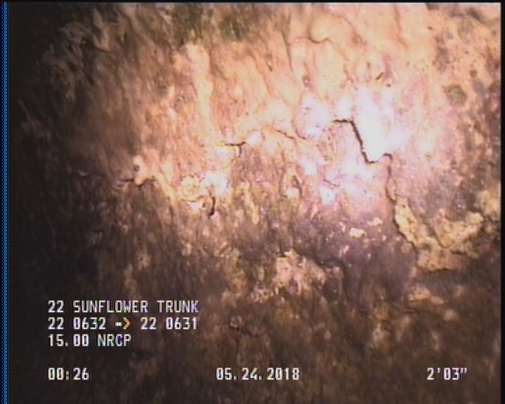 Surface Spalling, from 09 to 03 o'clock, within 8 inches of joint: YES, Start
