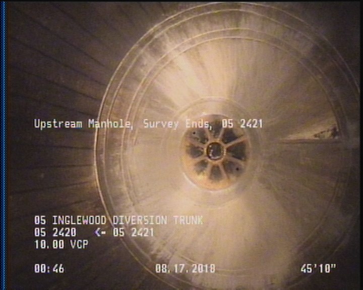 Upstream Manhole, Survey Ends - 05 2421