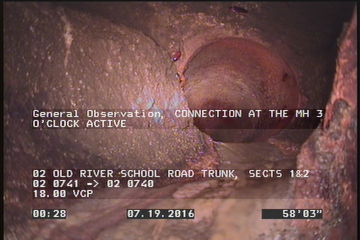 General Observation - CONNECTION AT THE MH 3 O'CLOCK ACTIVE
