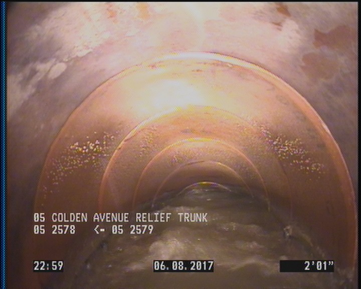 Survey Abandoned - DOWNLEG SIPHON FROM UPSTREM MH
