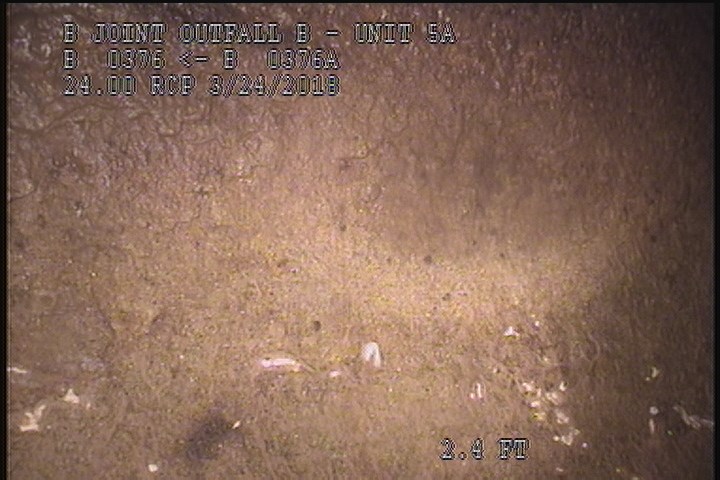 Surface Spalling, from 10 to 02 o'clock, within 8 inches of joint: YES, Start - BLISTERING CONCRETE