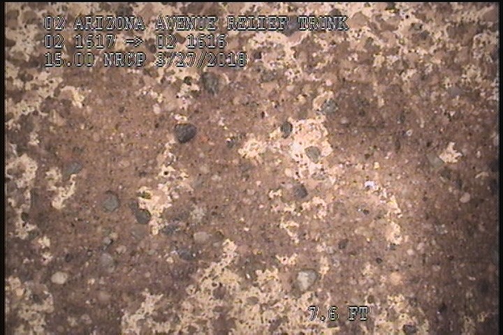 Surface Aggregate Visible, from 08 to 04 o'clock, within 8 inches of joint: YES - SLIGHT