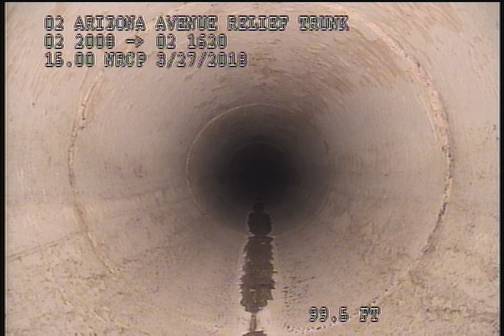Downstream Manhole, Survey Ends - 3:50AM