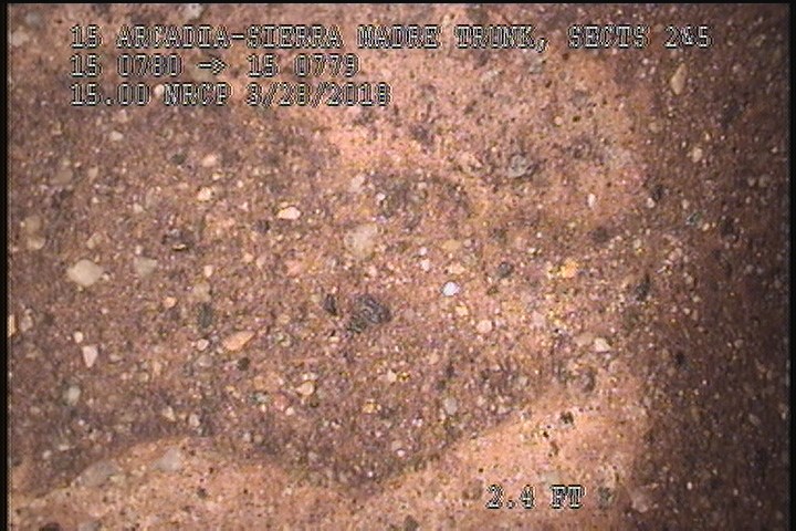 Surface Aggregate Visible, from 08 to 04 o'clock, within 8 inches of joint: YES, Start - SLIGHT AGG