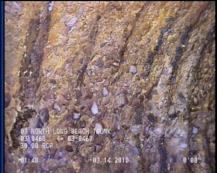 Surface Aggregate Projecting, from 08 to 04 o'clock, within 8 inches of joint: YES