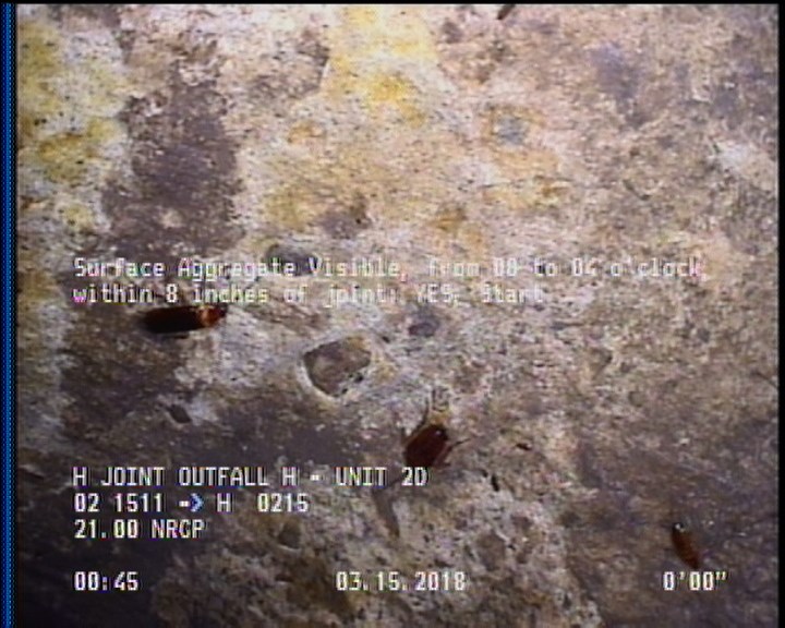Surface Aggregate Visible, from 08 to 04 o'clock, within 8 inches of joint: YES, Start