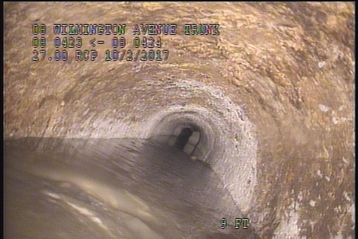 Deposits Settled Other, 10 %of cross sectional area, from 04 to 08 o'clock, , within 8 inches of joint: YES, Start - UNKNOWN DEBRIS