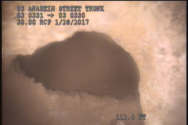 Downstream Manhole, Survey Ends - 4:25AM
